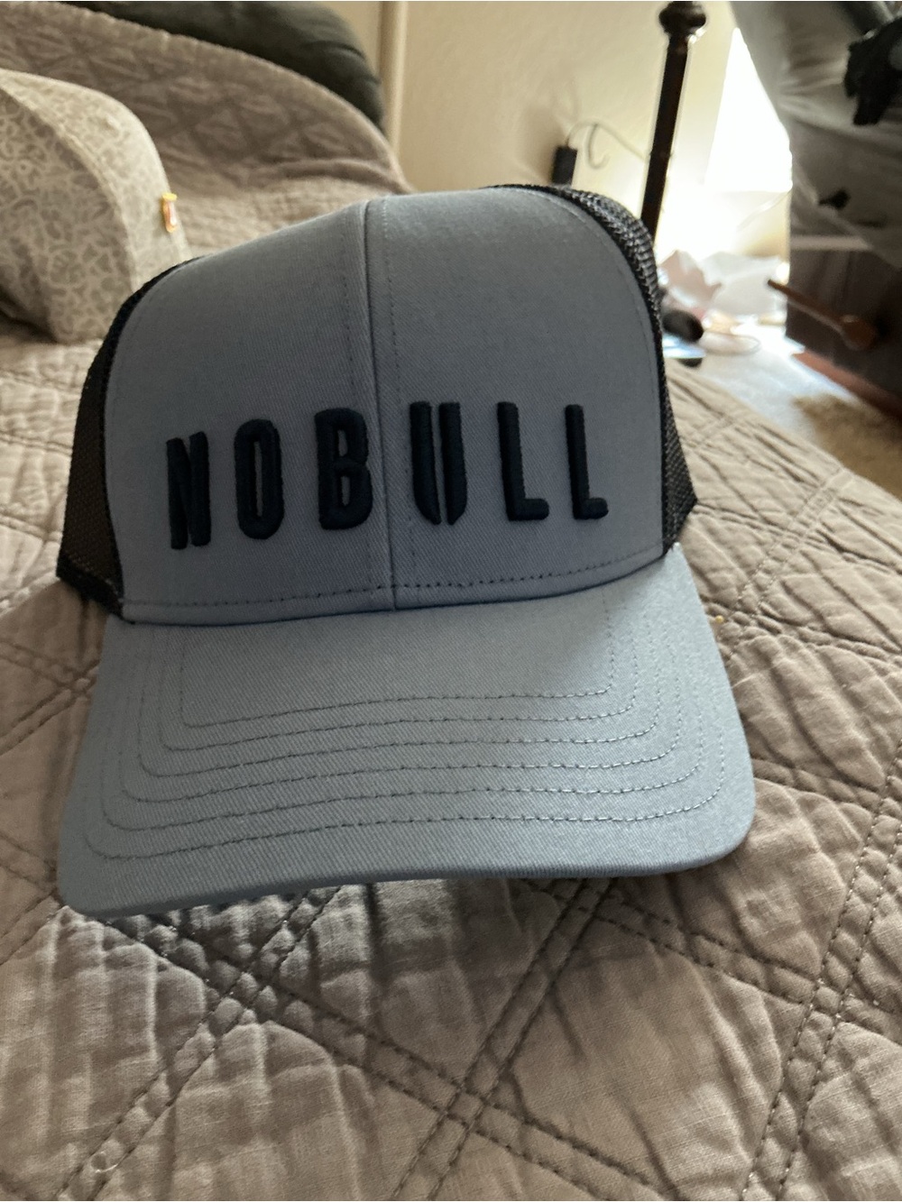 NOBULL blue  and Black Trucker Hat